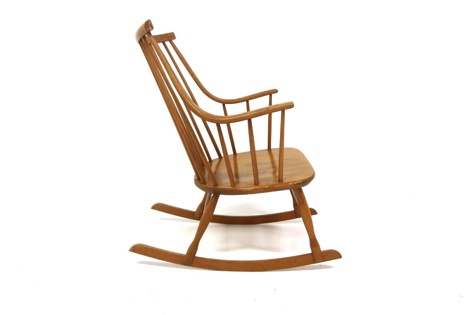Scandinavian Rocking Chair By Lena Larsson For Nesto, 1960 photo for sale