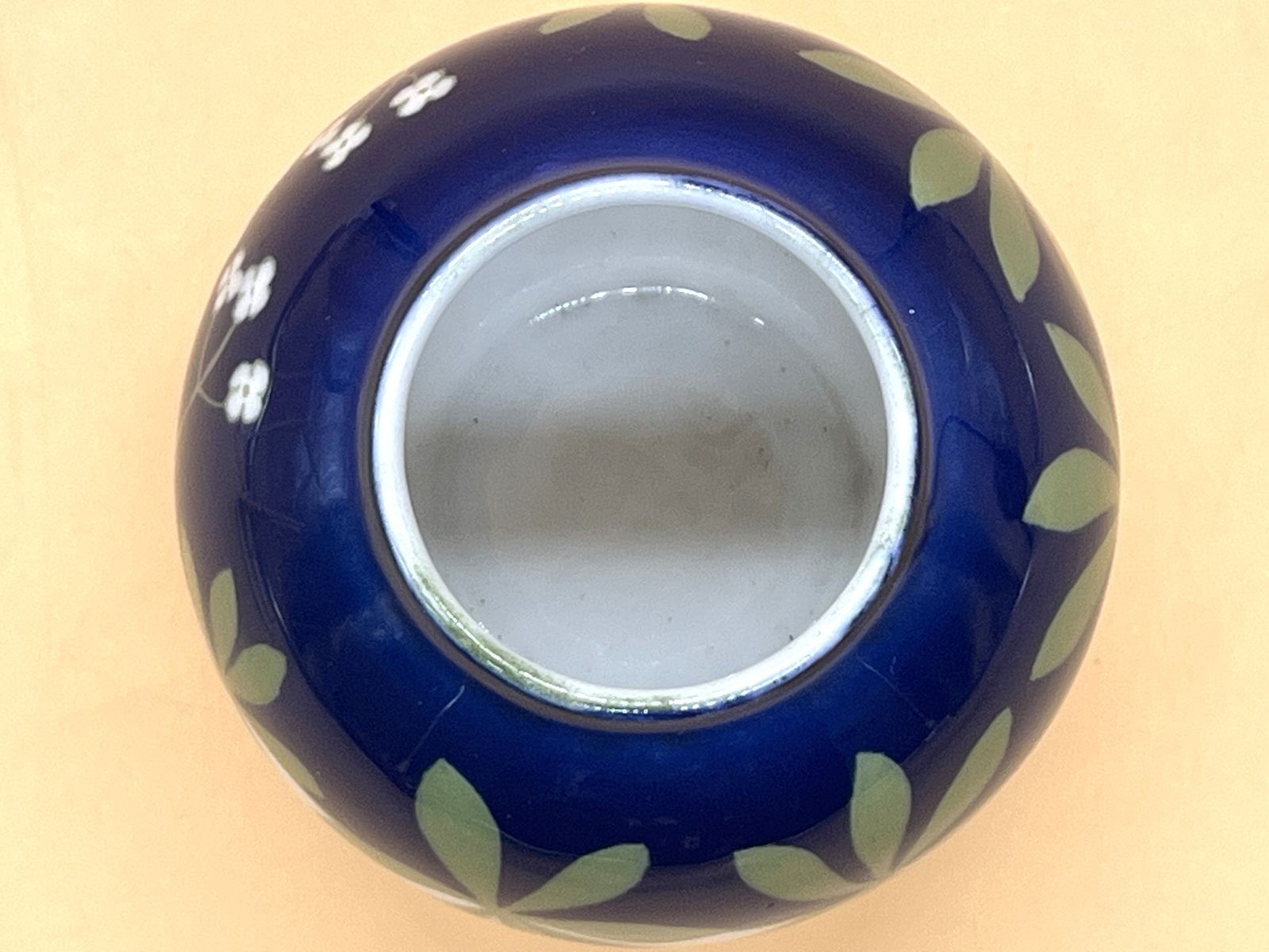 Art Nouveau Royal Copenhagen Porcelain Small Spherical / Bud Shape Vase. 301. photo for sale