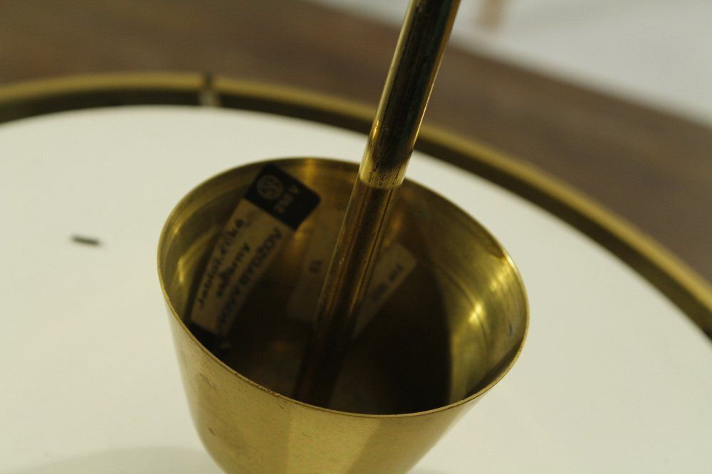 Crystal Glass And Brass Pendant By Jablonecké Sklárny, 1970s photo buy