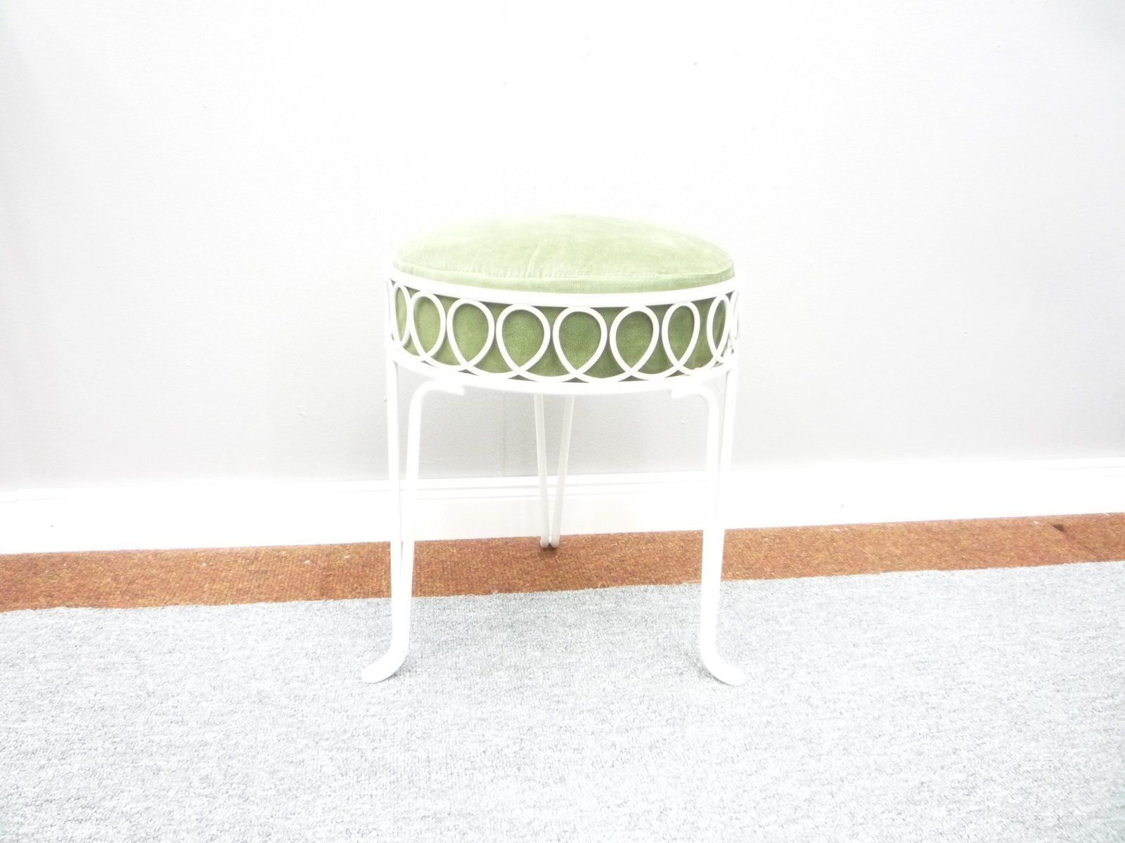 Hairdressing Console With Mirror, Stool & Umbrella Stand, 1950s, Set Of 4 photo buy