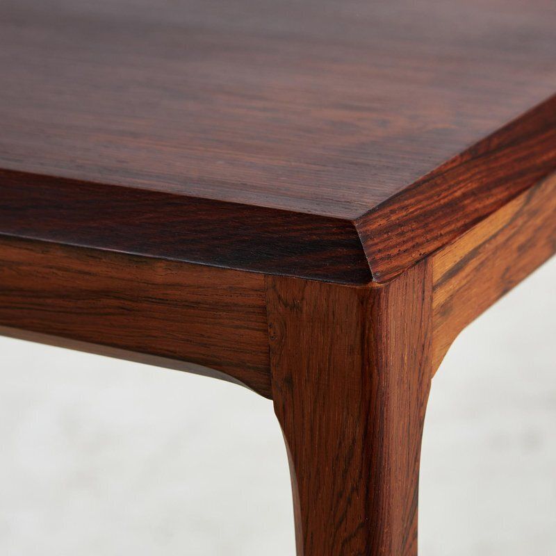 Rosewood Nesting Tables By Johannes Andersen For Cfc Silkeborg, 1960s, Set Of 3 photo vintage