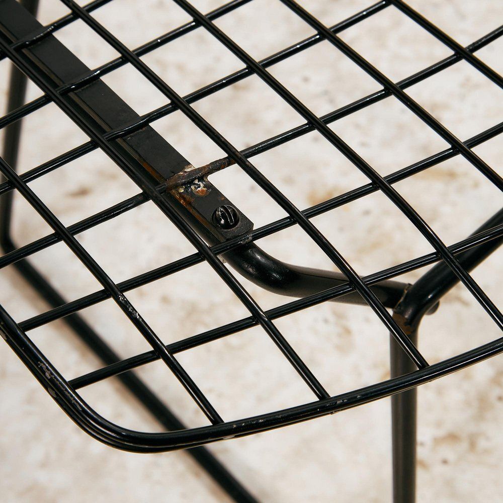 Set Of Bird Chair And Ottoman By Harry Bertoia For Knoll photo vinterior