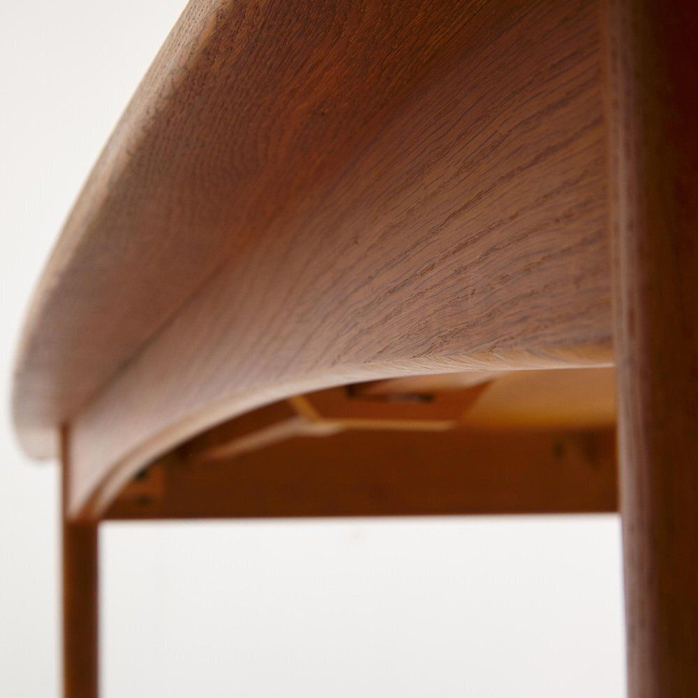 photo for sale Teak & Oak Dining Table By Poul M. Volther For Fdb, 1960s