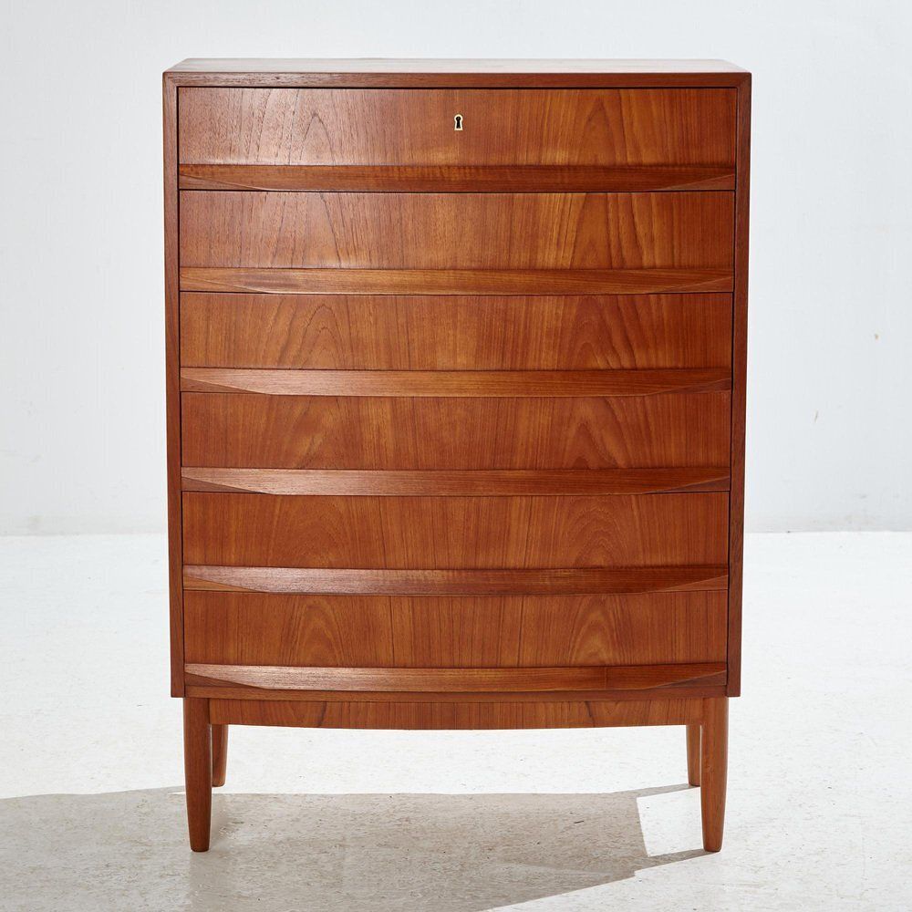 Vintage Teak Dresser, 1960s