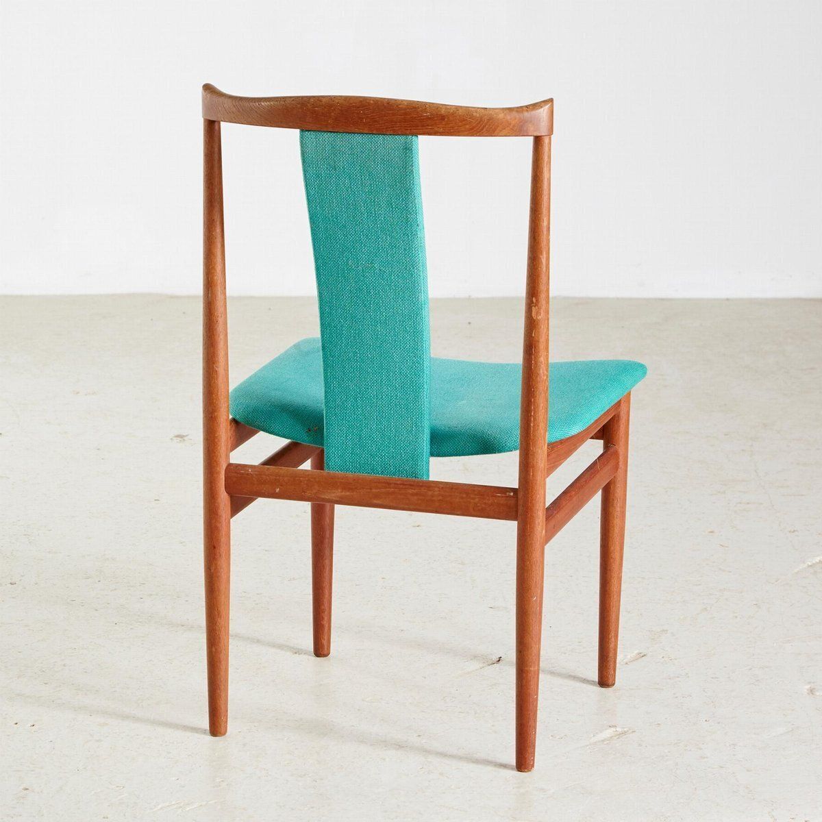 Dining Chairs In Teak By Henning Sørensen For Danex, Set Of 6 photo for sale