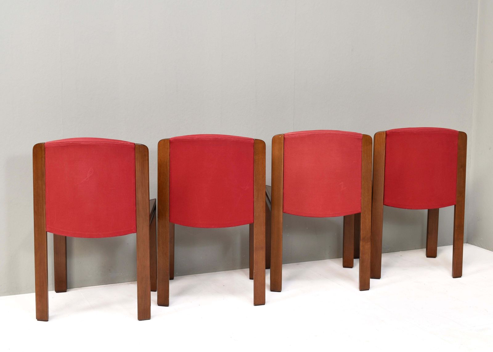Joe Colombo Set Of 4 'Model 300' Dining Chairs For Pozzi, Italy   1965 photo 4193.0