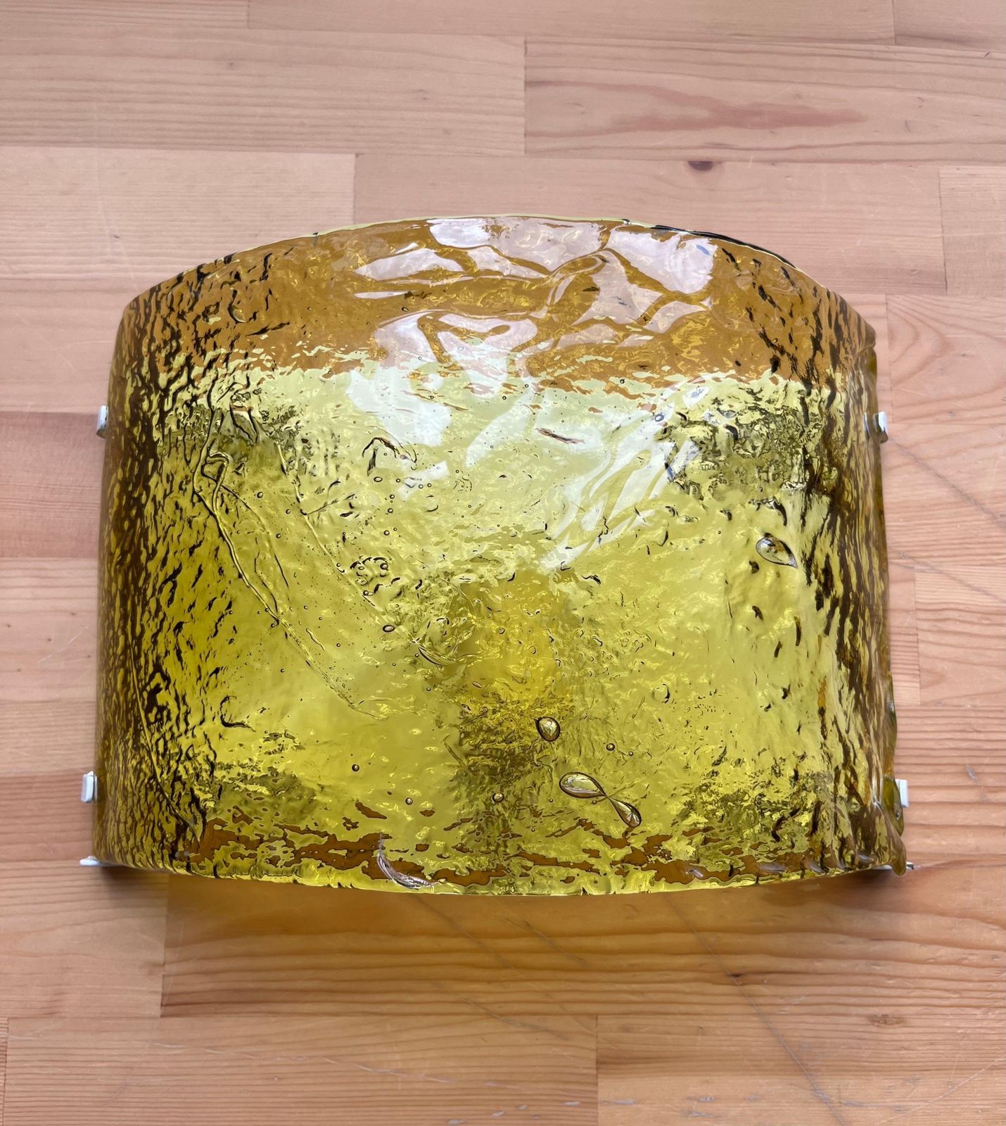 Italian Yellow Murano Wall Sconce By Carlo Nason For Mazzega, 1970s photo furniture