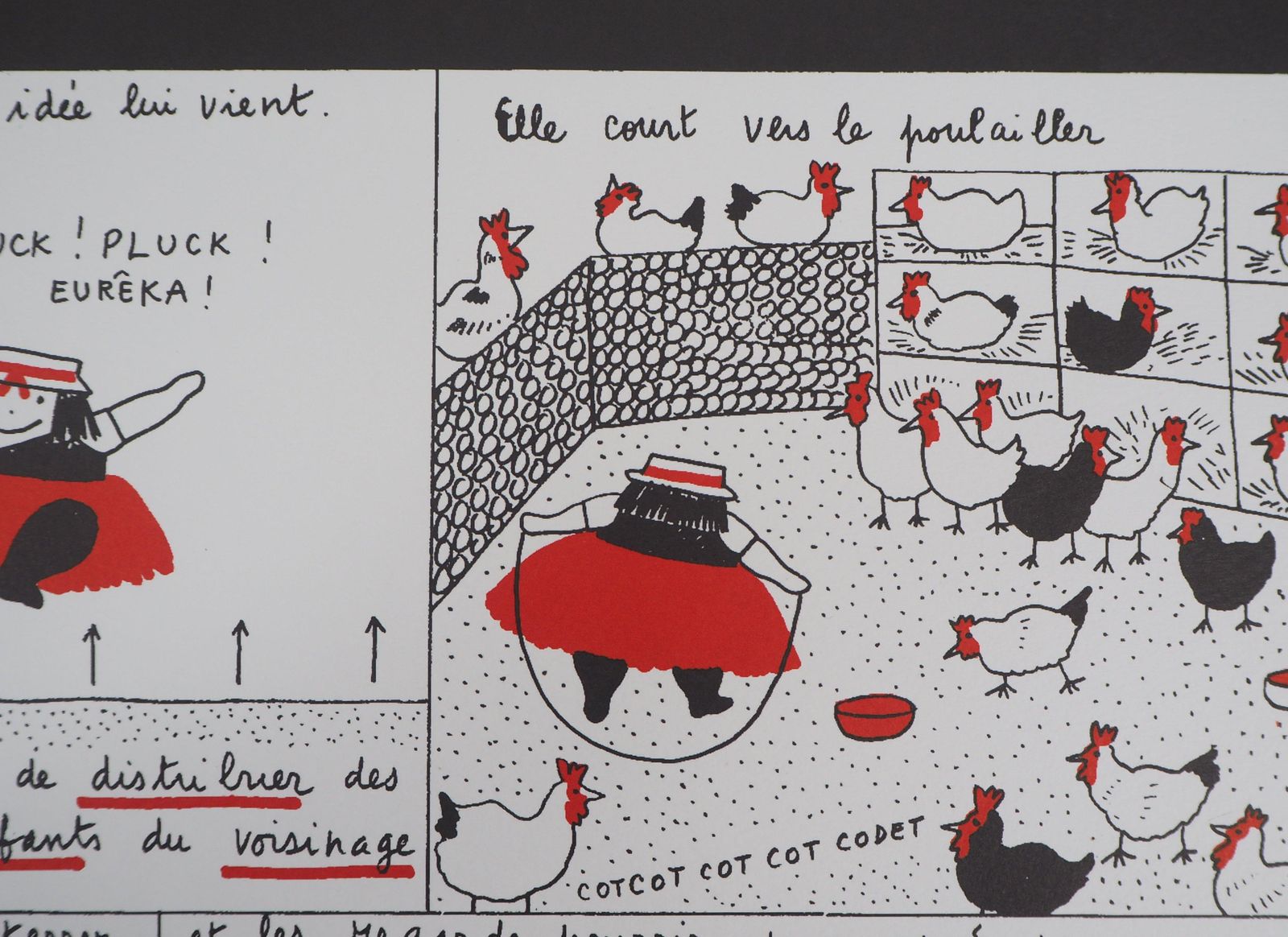 Yves Saint Laurentla Vilaine Lulu At Easter Time (Eggs And Bells)   Lithograph1985 photo Art