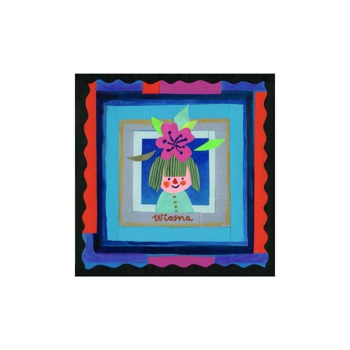 Spring Papercut And Gouache Artwork Animal Figurative Polish Artist 2025 photo furniture