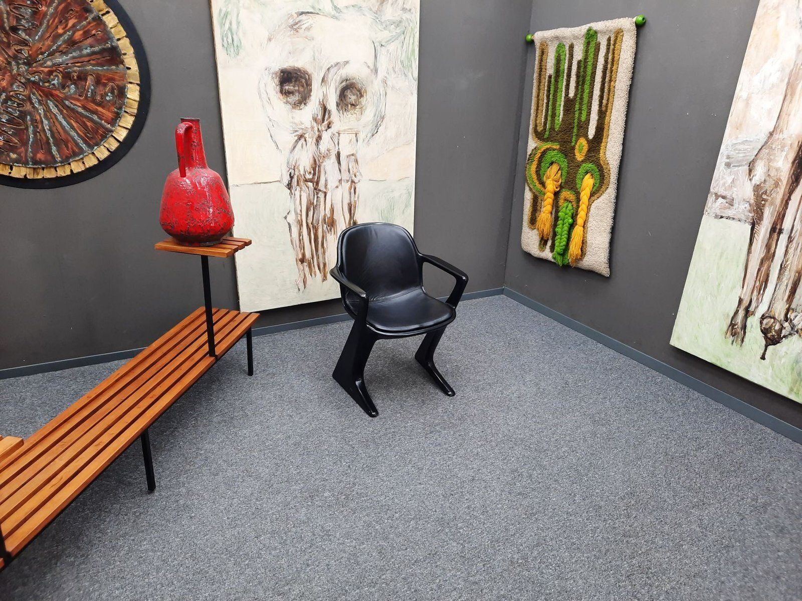 Kangaroo Z Chair By Ernst Moeckl & Siegfried Mehl For Horn Collection, 1960s photo furniture