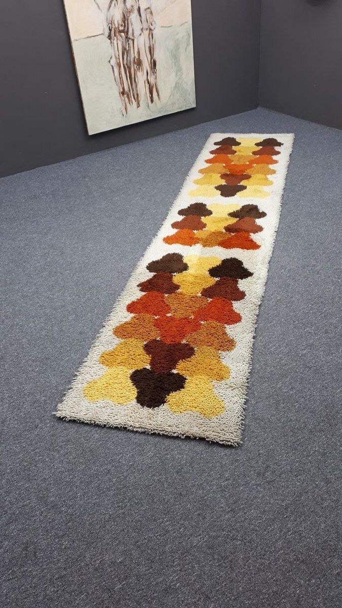 Vintage Pop Art Rug By Desso, 1970s