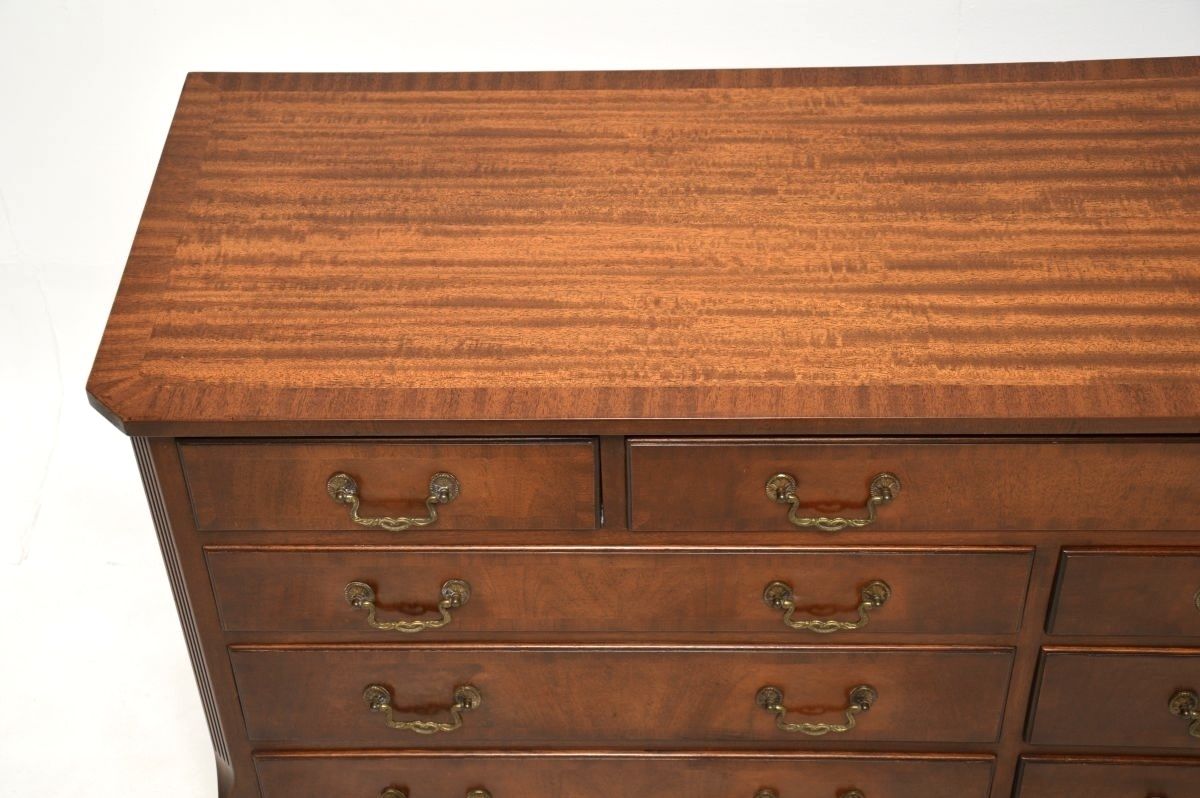 Antique Georgian Style Mahogany Chest Of Drawers / Sideboard photo buy