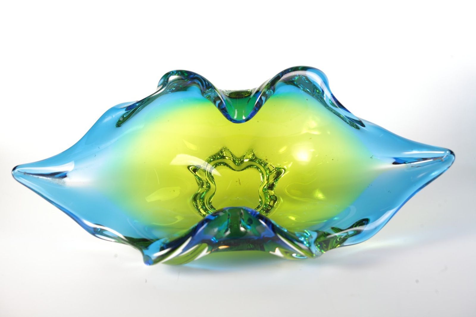 photo for sale Glass Vase And Bowl By Josef Hospodka For Sklarny Chribska, Czech, 1960s, Set Of 3