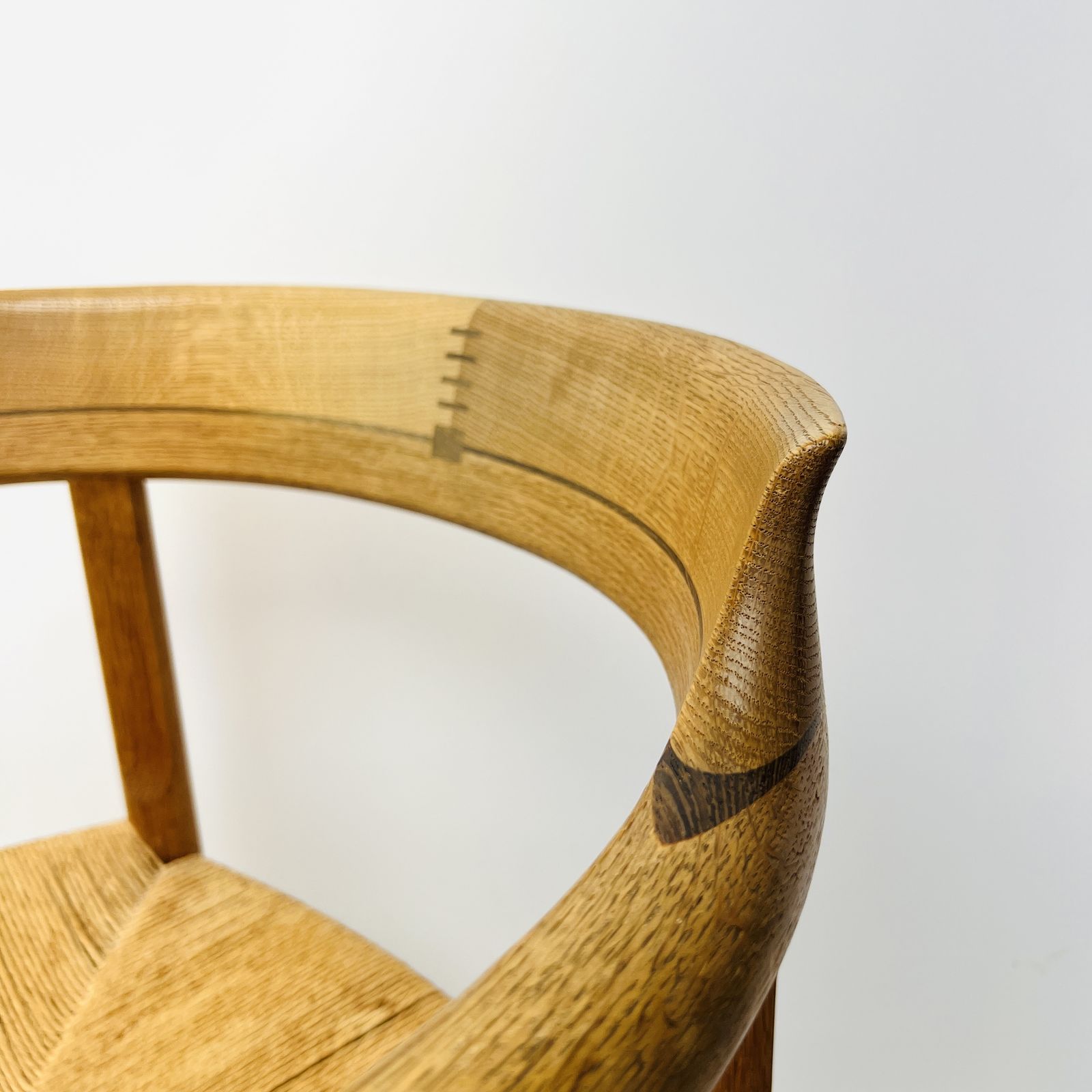 Danish “Captain’s” Chairs By Hans Wegner photo vintage