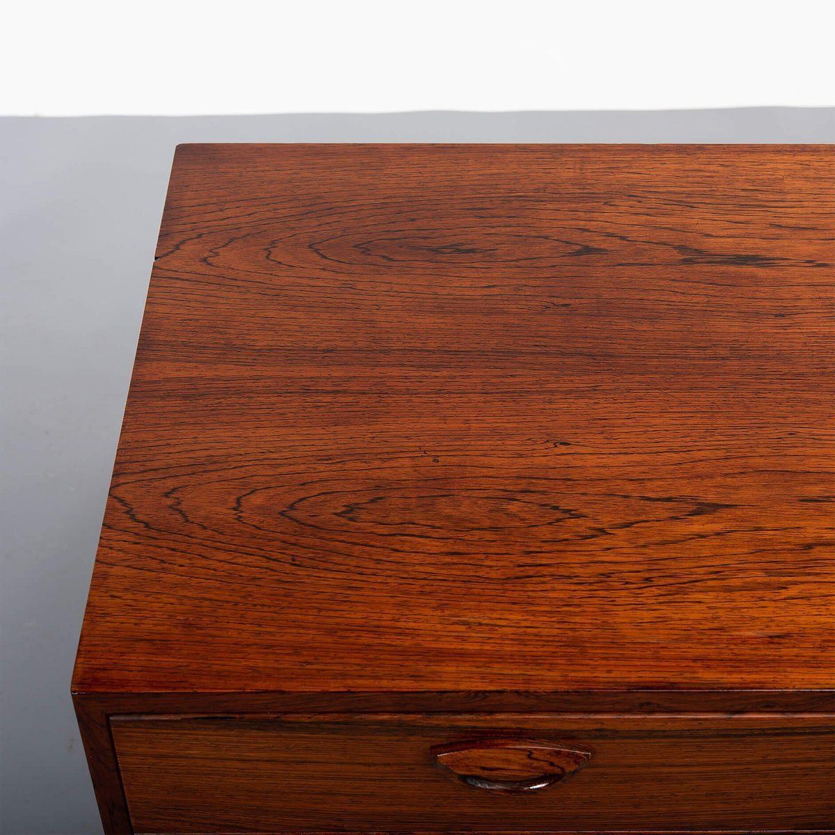 Small Rosewood Dresser Attributed To Kai Kristiansen For Fm Møbler, 1960s photo 2008.0