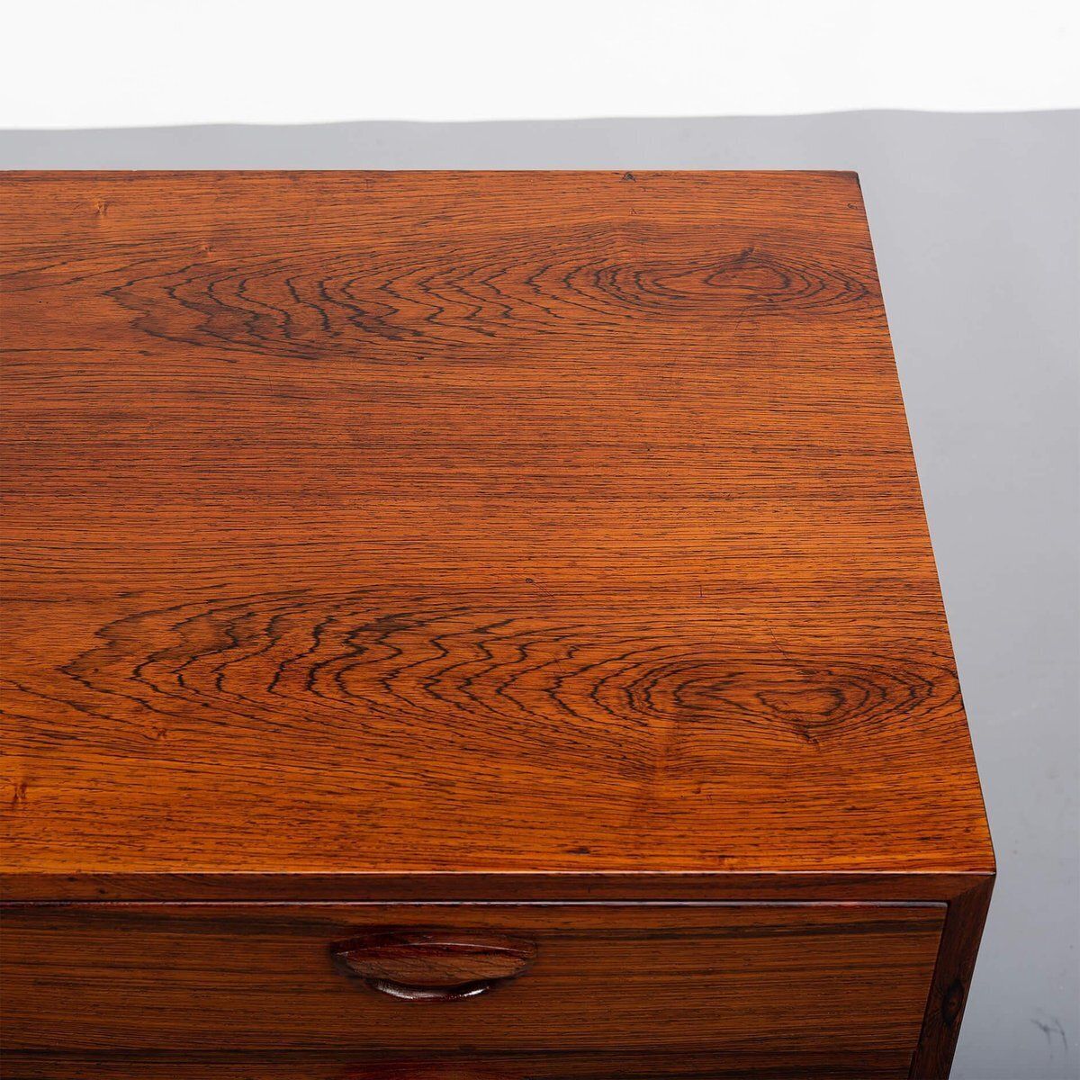 Small Rosewood Dresser Attributed To Kai Kristiansen For Fm Møbler, 1960s photo vinterior
