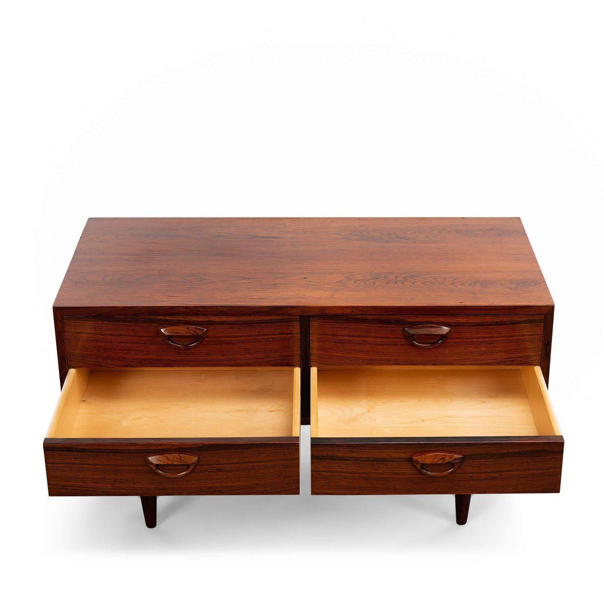 2008.0 Small Rosewood Dresser Attributed To Kai Kristiansen For Fm Møbler, 1960s photo