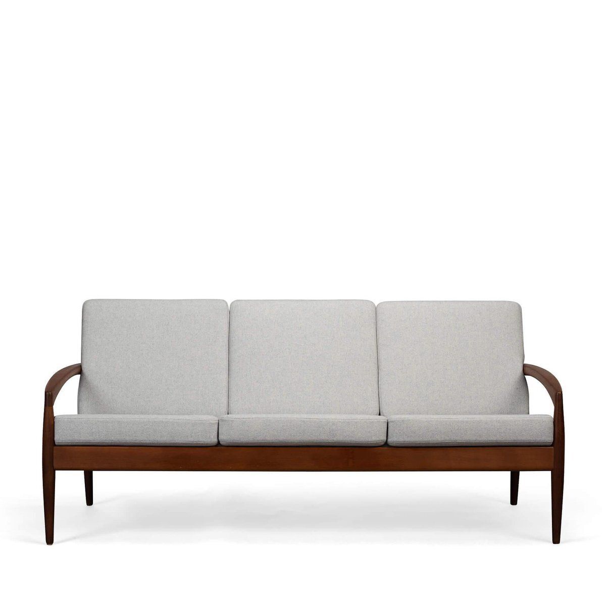 Danish Paper Knife Sofa Model 121 Attributed To Kai Kristiansen For Magnus Olesen, 1960s photo furniture