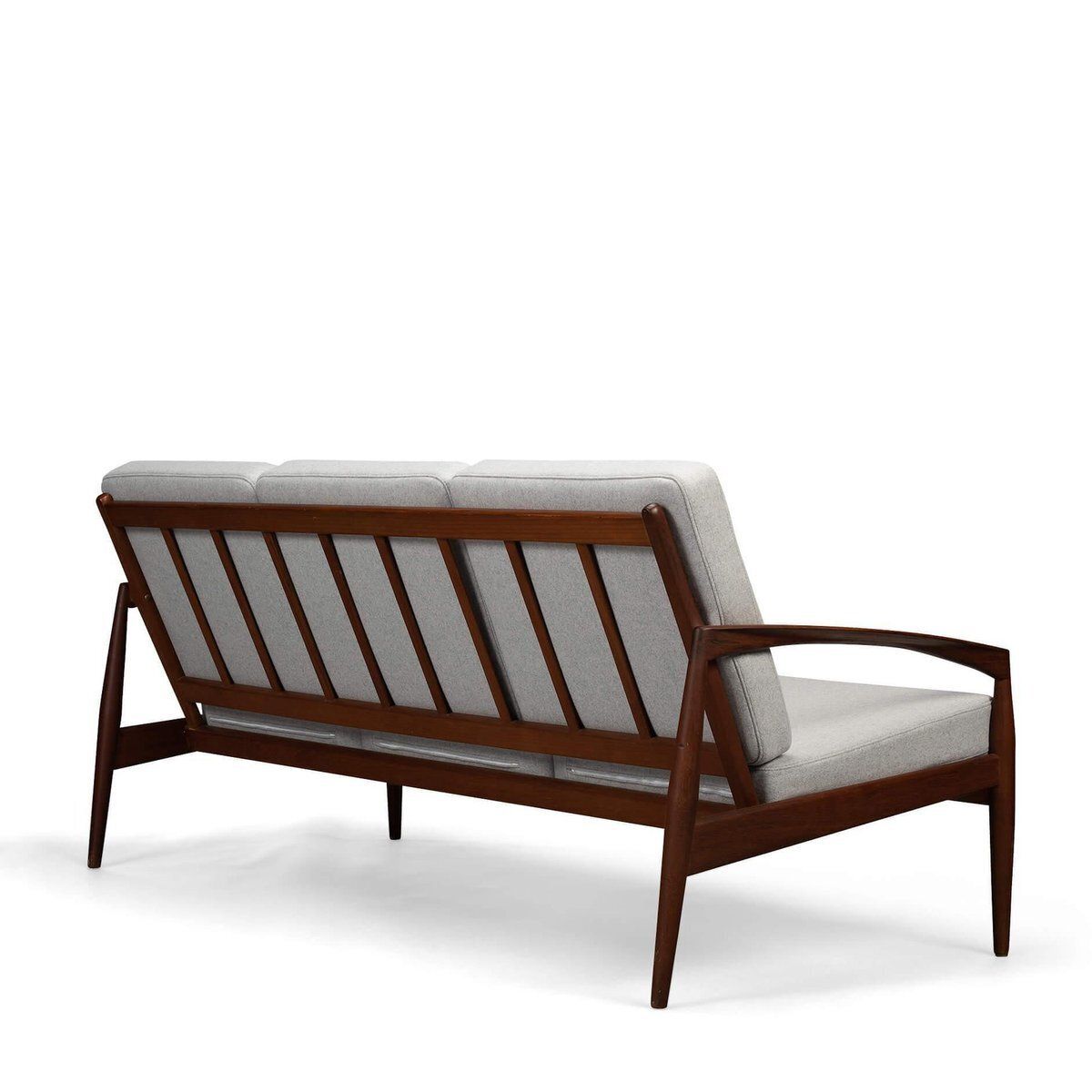 Danish Paper Knife Sofa Model 121 Attributed To Kai Kristiansen For Magnus Olesen, 1960s photo buy