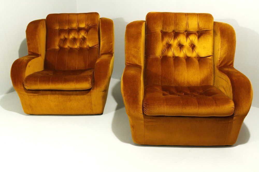 Vintage Armchairs From Jitona, 1980s, Set Of 2 photo furniture