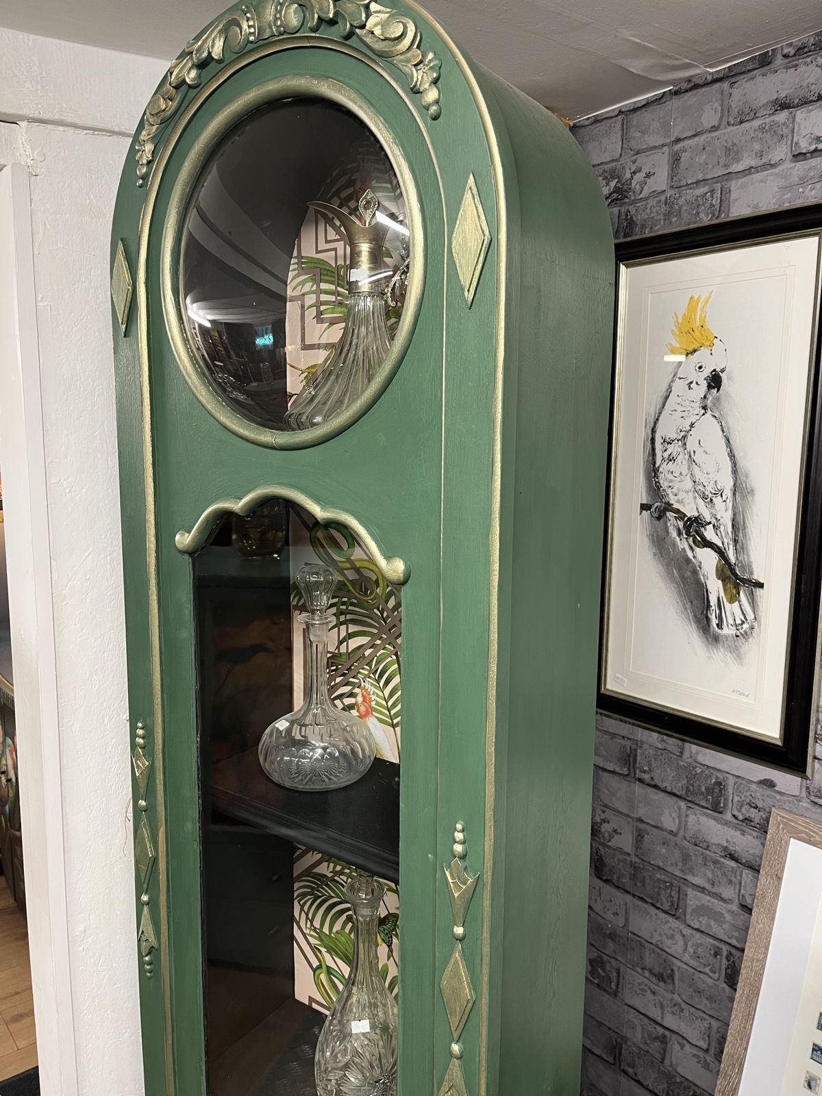 Refurbished Art Deco Grandfather Clock photo for sale