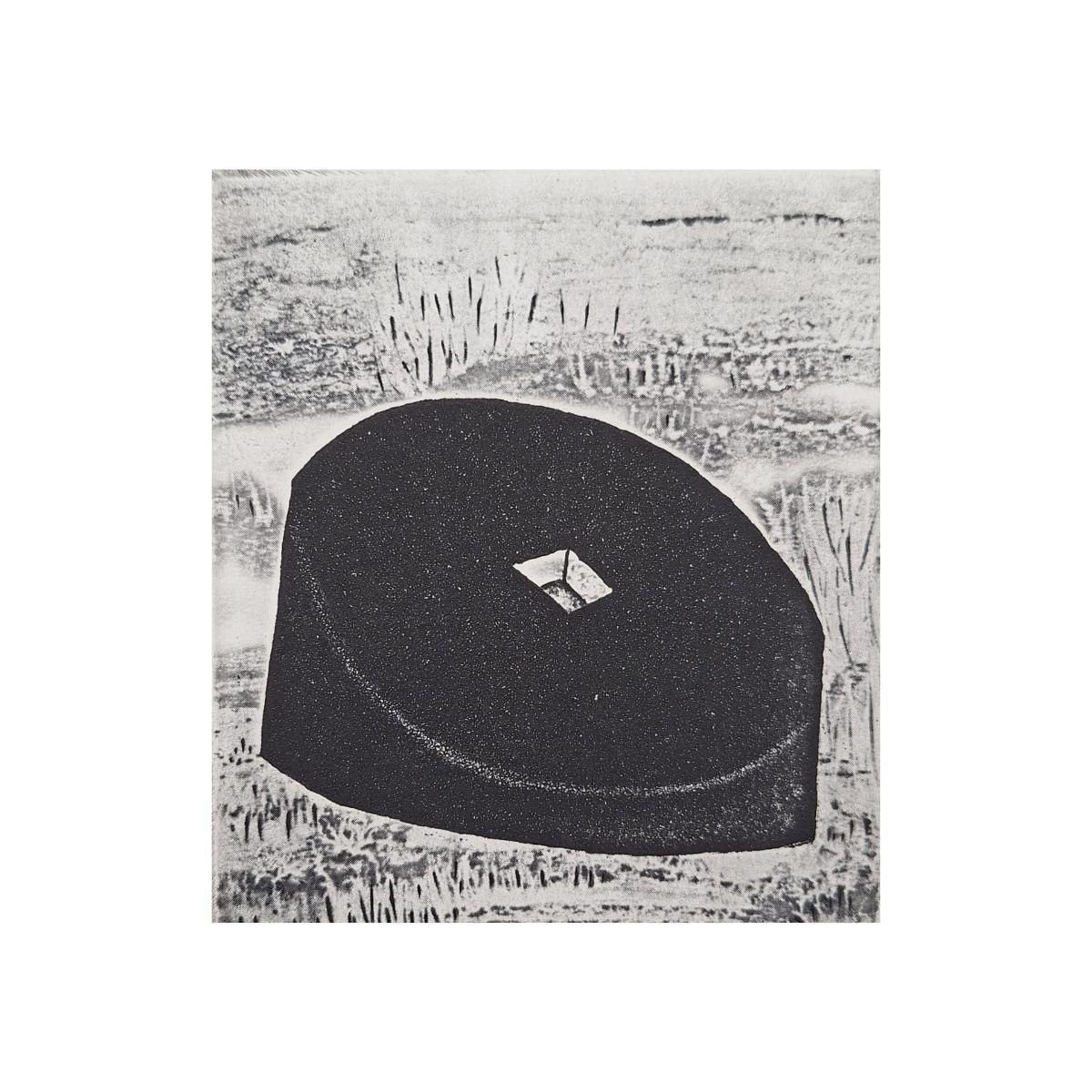 Jerzy Dmitruk The Millstone, Cornerstone Of Civilization's Development   21st Century, Etching 2021