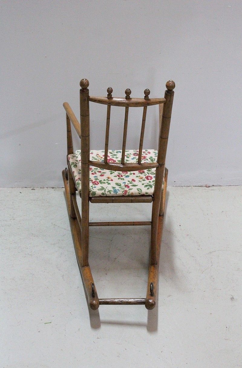 photo furniture Child Rocking Chair   20th Century