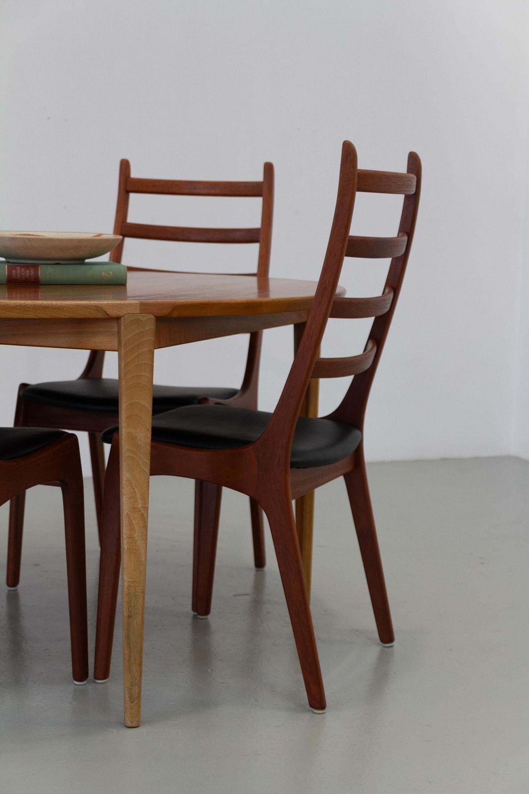 Danish Mid Century Teak Dining Chairs By Korup Stolefabrik, 1960s. Set Of 4. photo for sale
