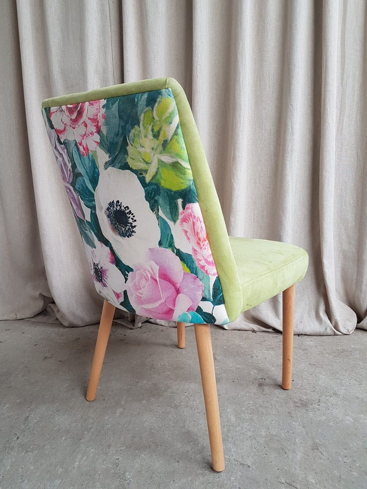 Designers Guild Danish Scandi Design Chair Mid Century Vintage Style Retro R733 photo Furniture