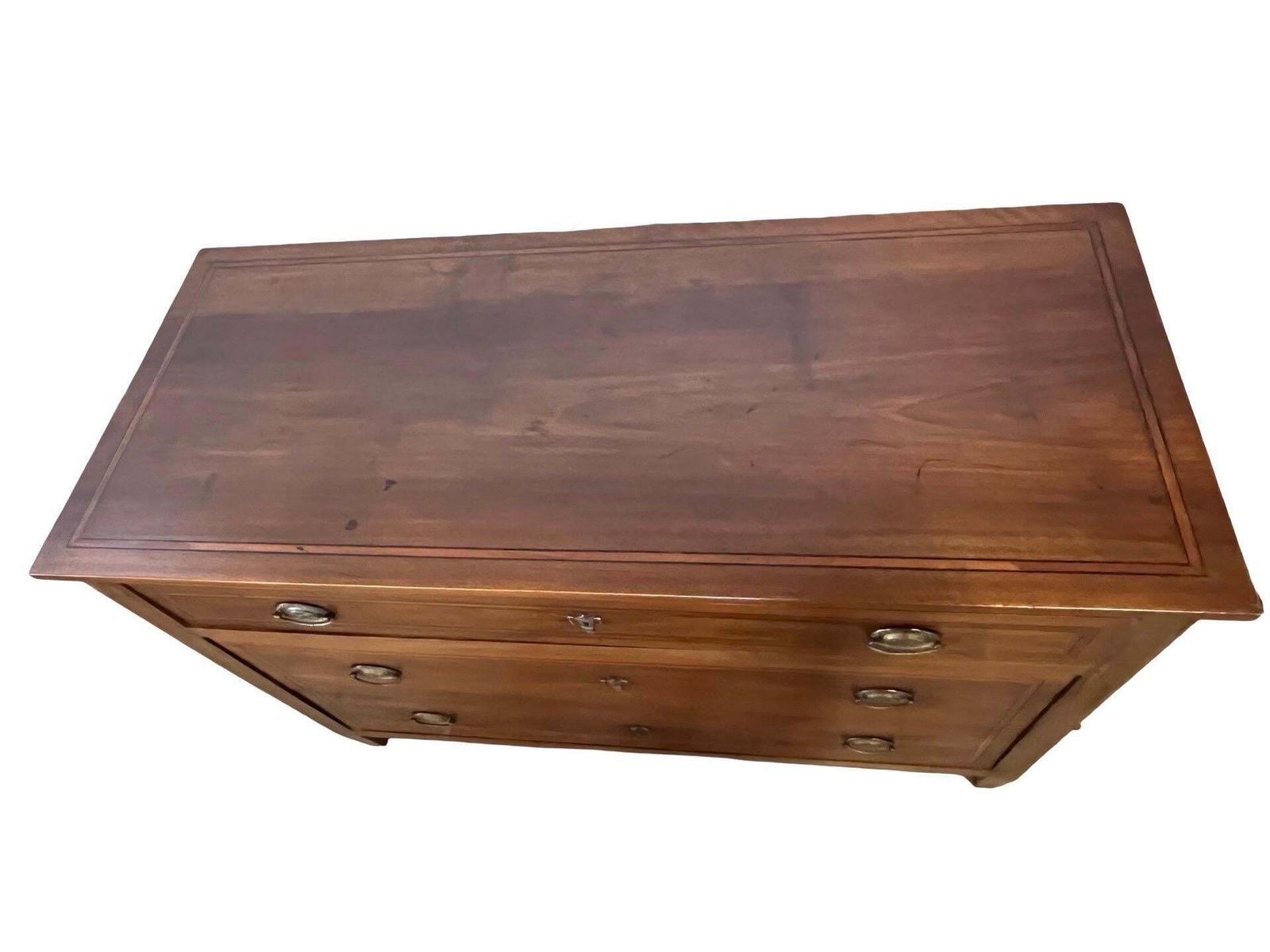 18th Century Italian Walnut Neoclassical, Louis XVI Commode / Chest Of Drawers photo vintage
