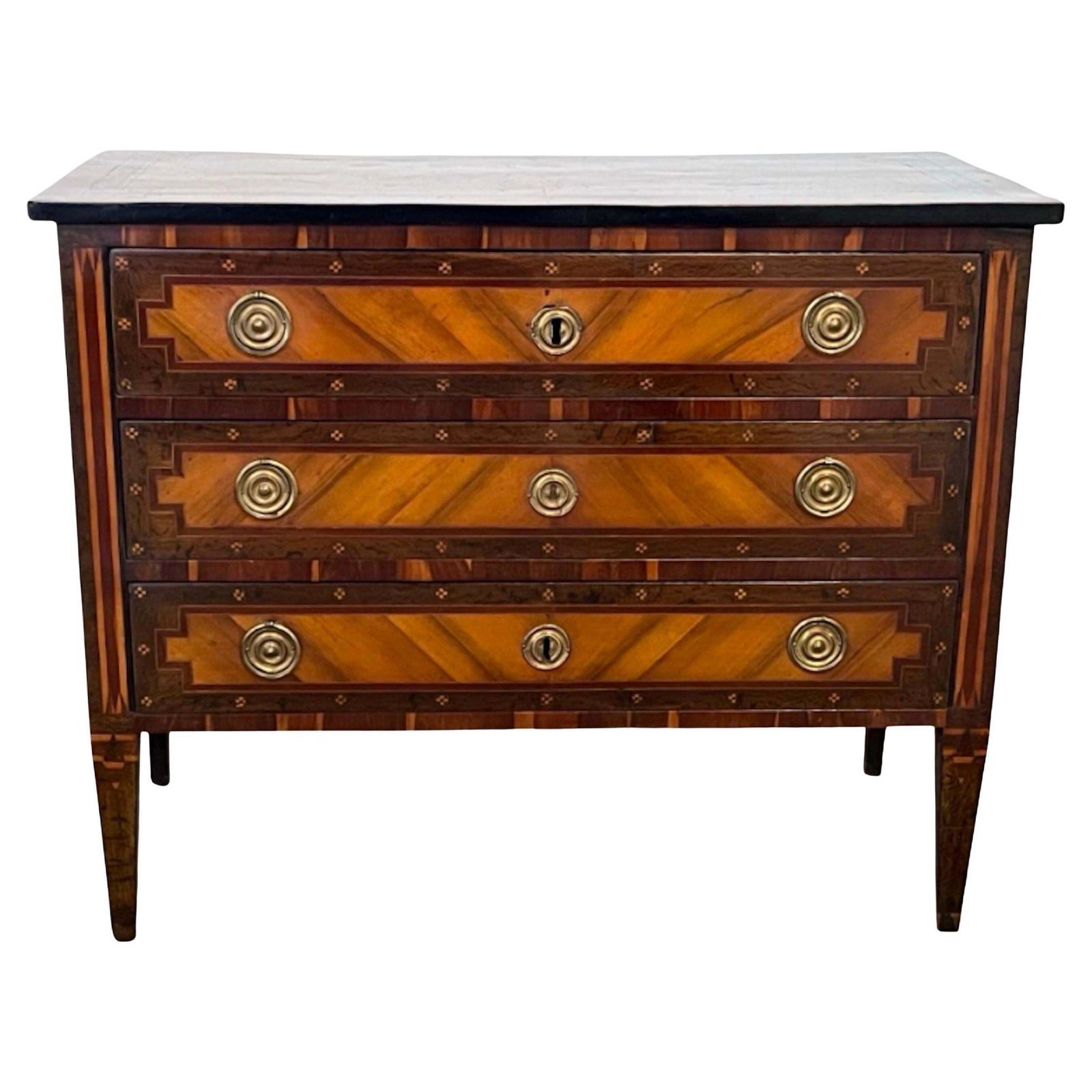 18th Century French Louis XVI Commode / Chest Of Drawers