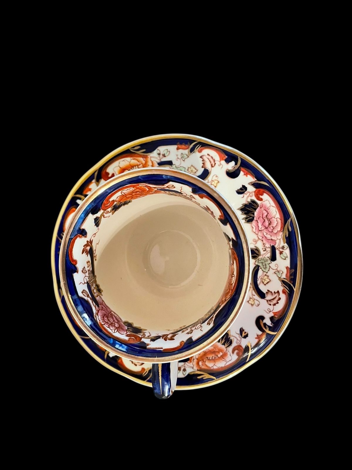 Set Of Six Masons Ironstone Blue Mandalay Tea Cup & Saucer   First Quality photo vintage