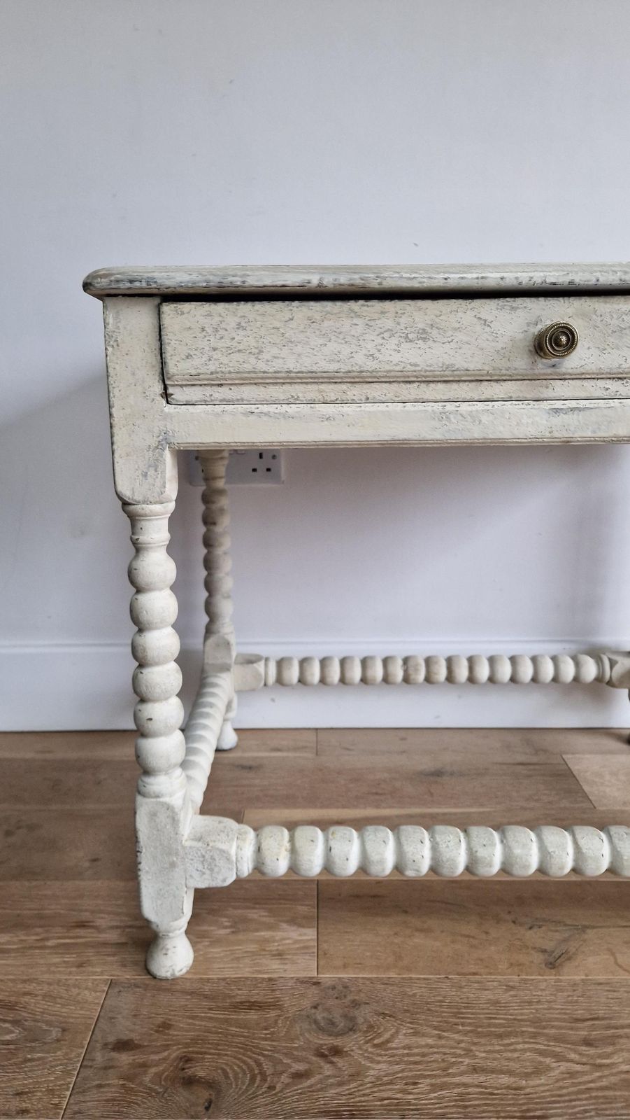 18th Century Bobbin Table, 1700s photo Furniture