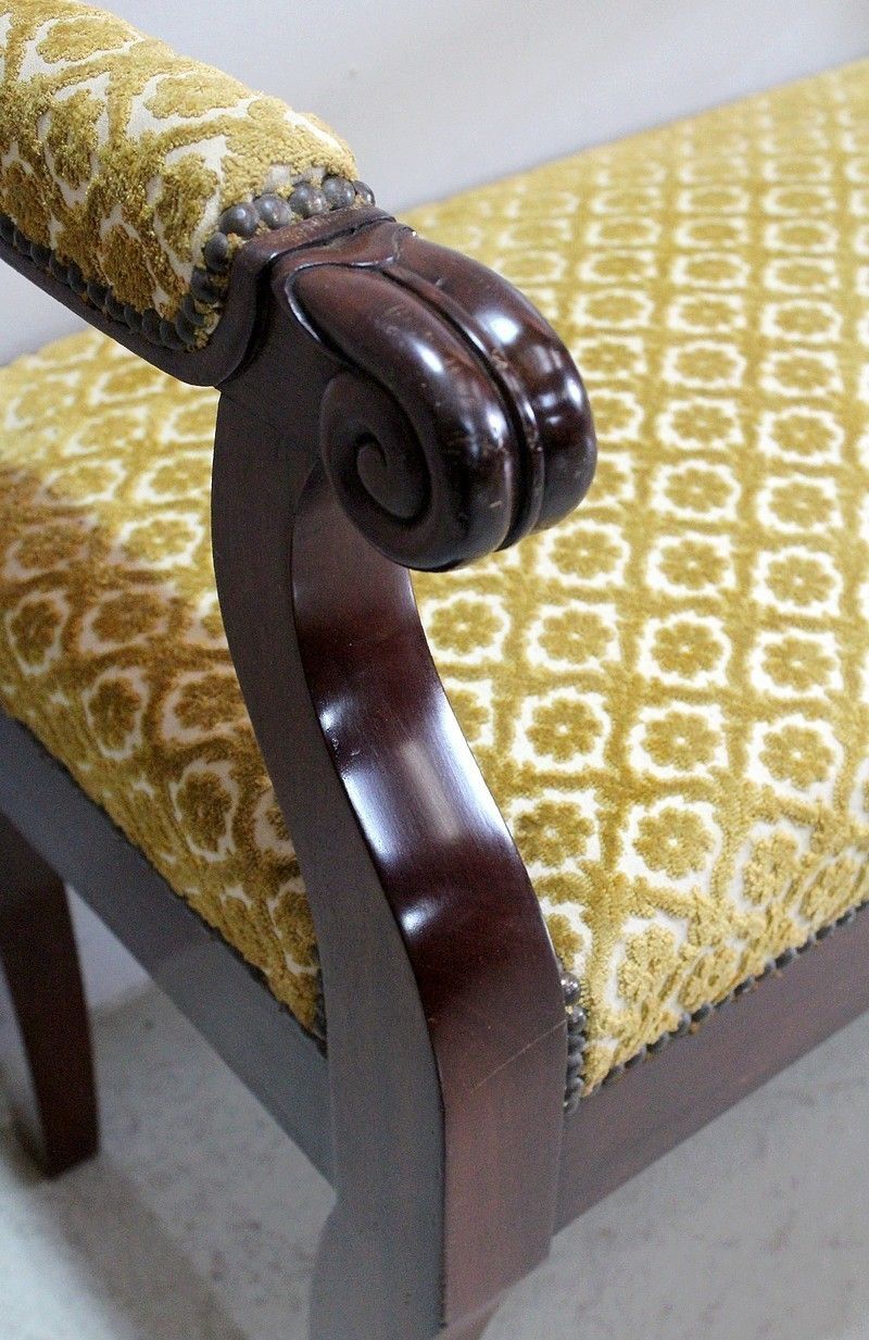 Small Banquette Middle Restoration   19th Century photo for sale