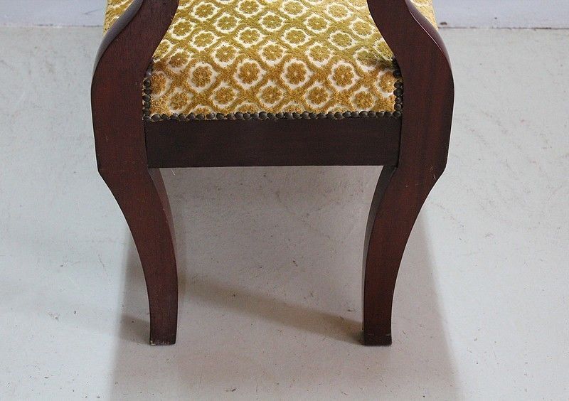 Small Banquette Middle Restoration   19th Century photo buy