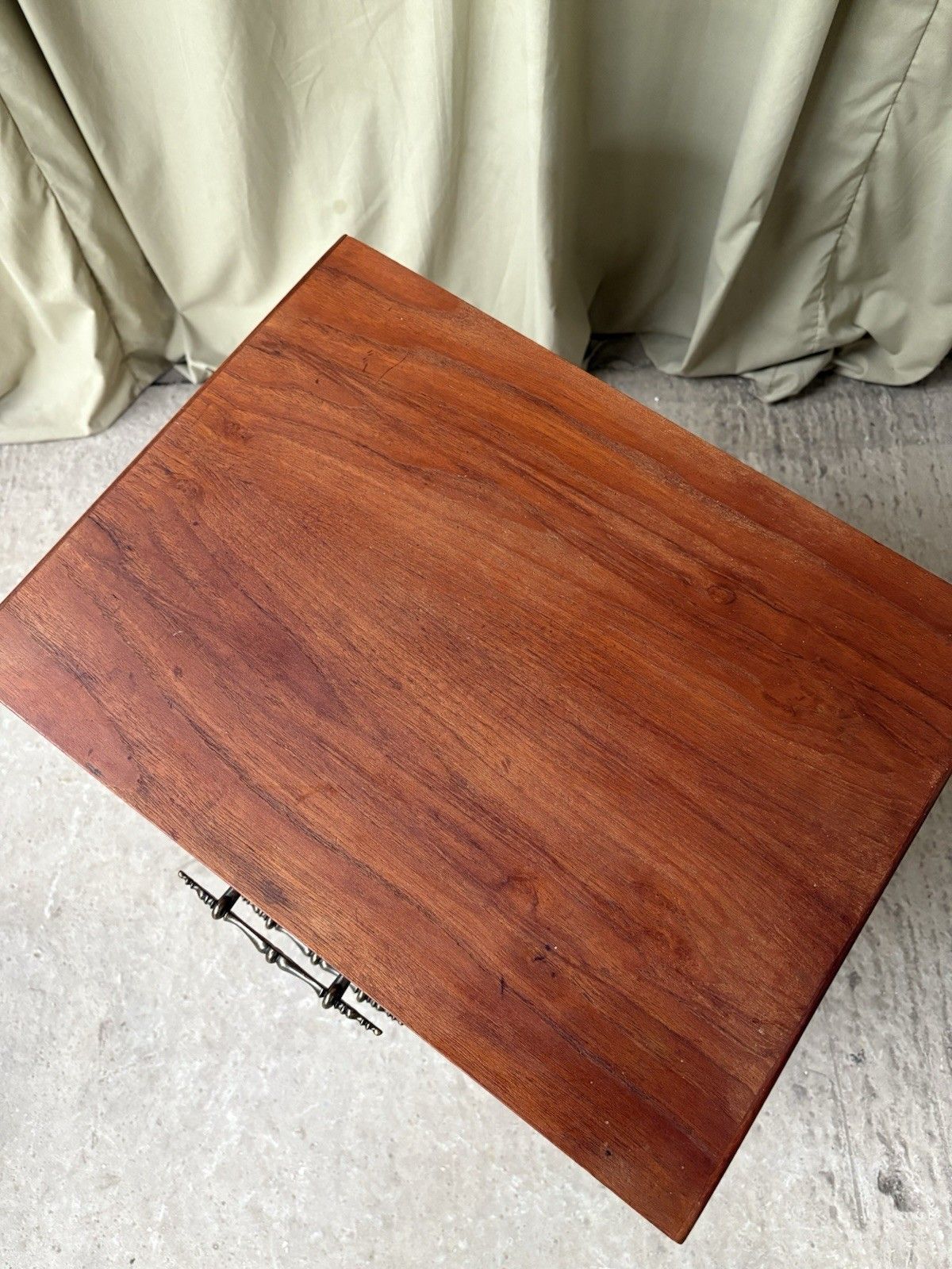 Furniture Vtg Mid Century Danish Teak Chest Of Drawers Bedside Scandi Retro R1020 photo