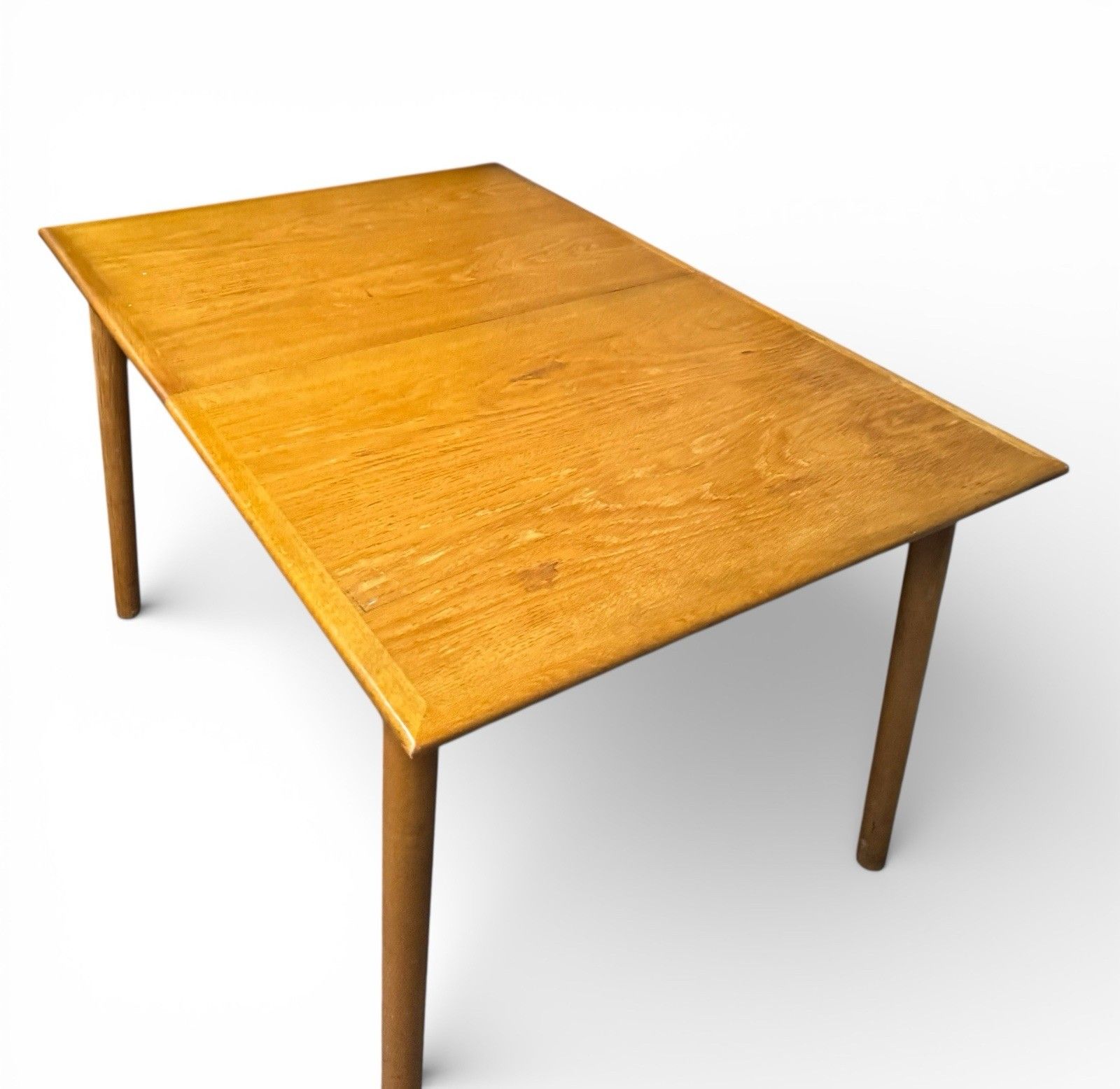photo for sale Dalescraft Teak Dining Table Extending Butterfly Leaf Rare Mid Century C1960s