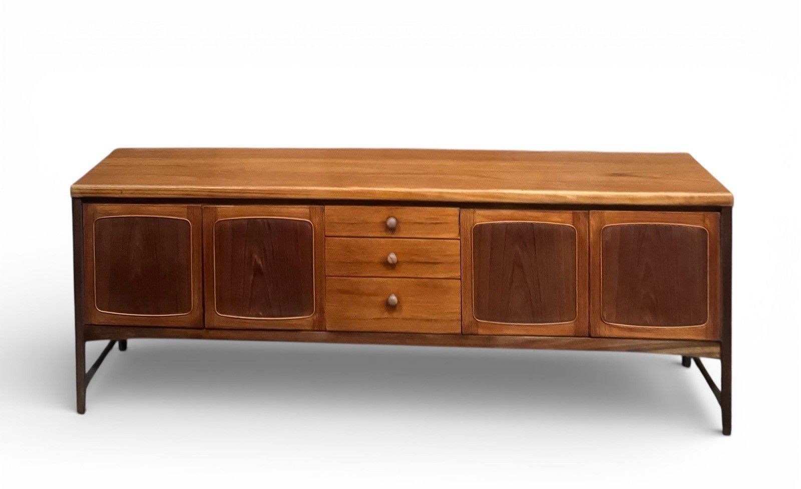 Nathan Squares Teak Sideboard Mid Century Retro C1970s photo furniture