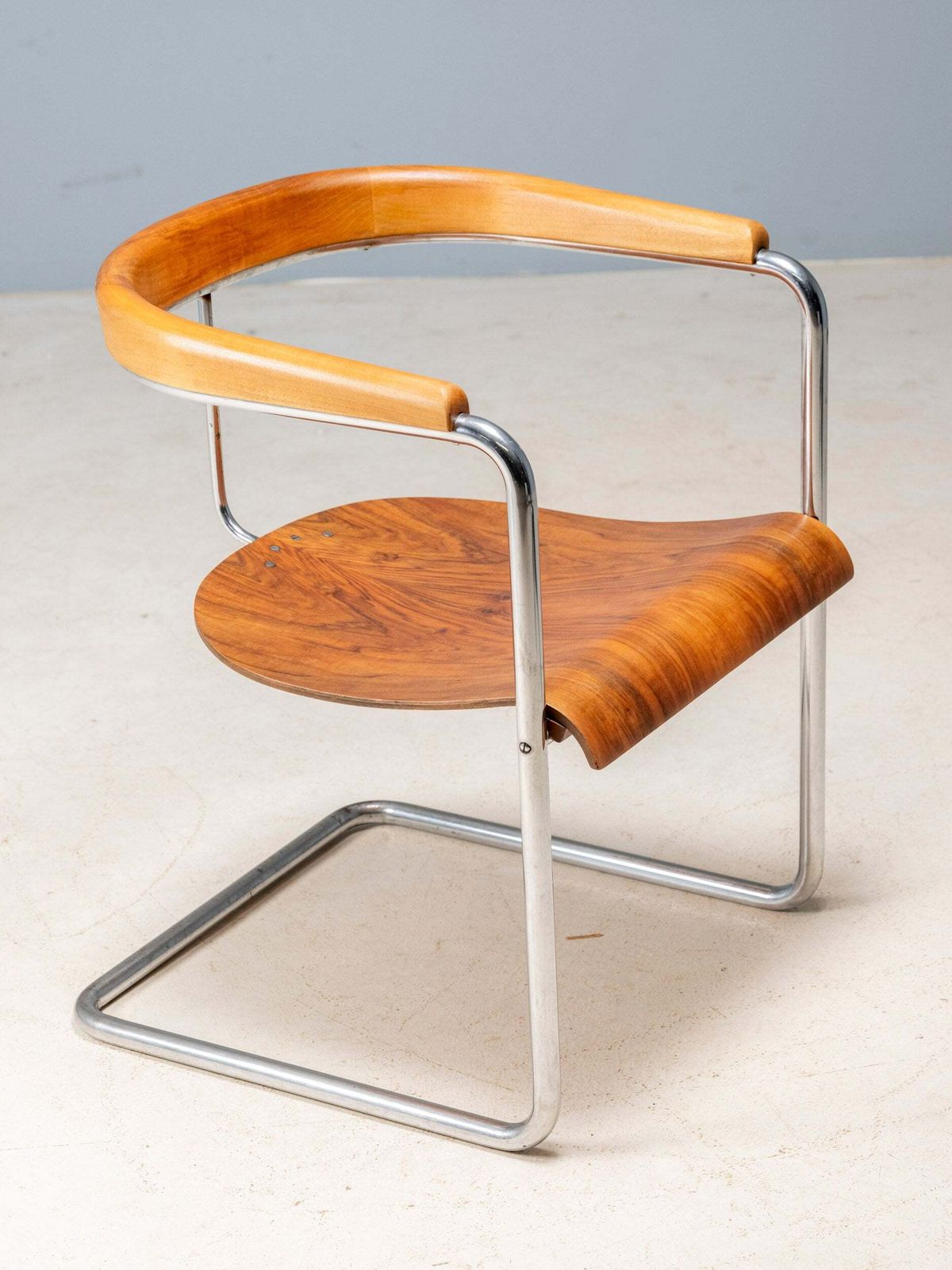 photo for sale Czechoslovak Functionalist Dining Set, Attributed To Jindřich Halabala, 1930s–1940s