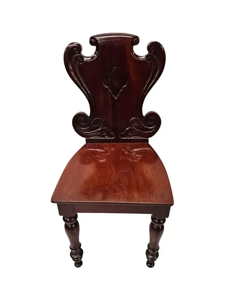 A Very Rare And Fine 19th Century Irish Set Of Four Hall Chairs photo buy