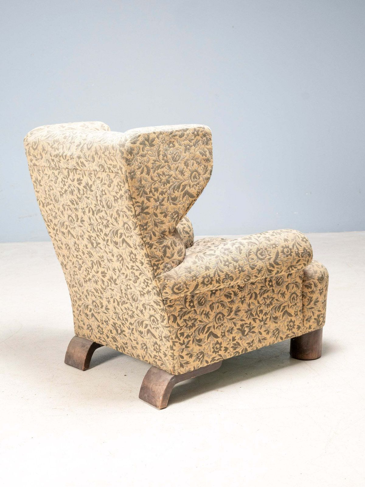 Art Deco Wingback Armchair, Europe, 1930s photo furniture