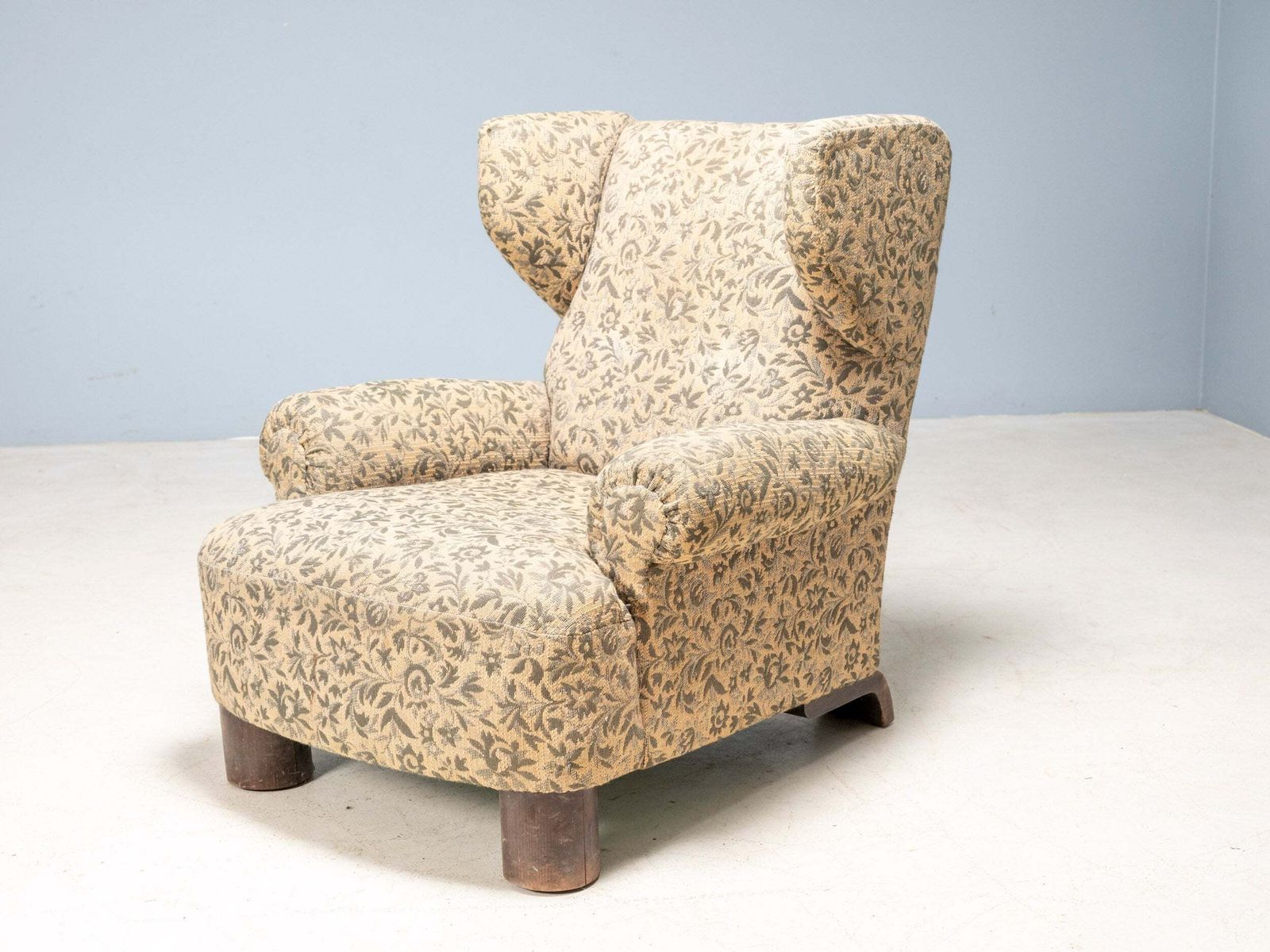 Art Deco Wingback Fauteuil, Europa, Jaren 1930 photo for sale