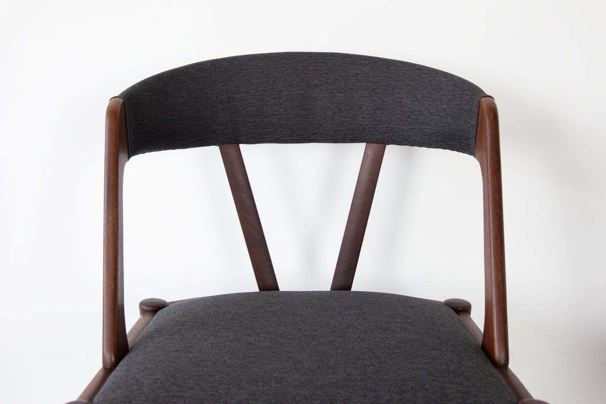 Pair Of Danish Carver Chairs, Mid Century photo vintage
