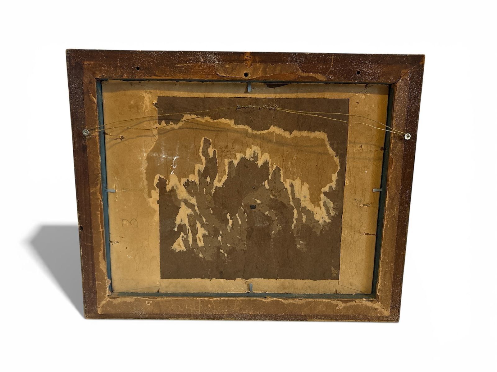 Watercolour Landscape Of Figures By A Lake By J Laporte (1761 1839) photo furniture