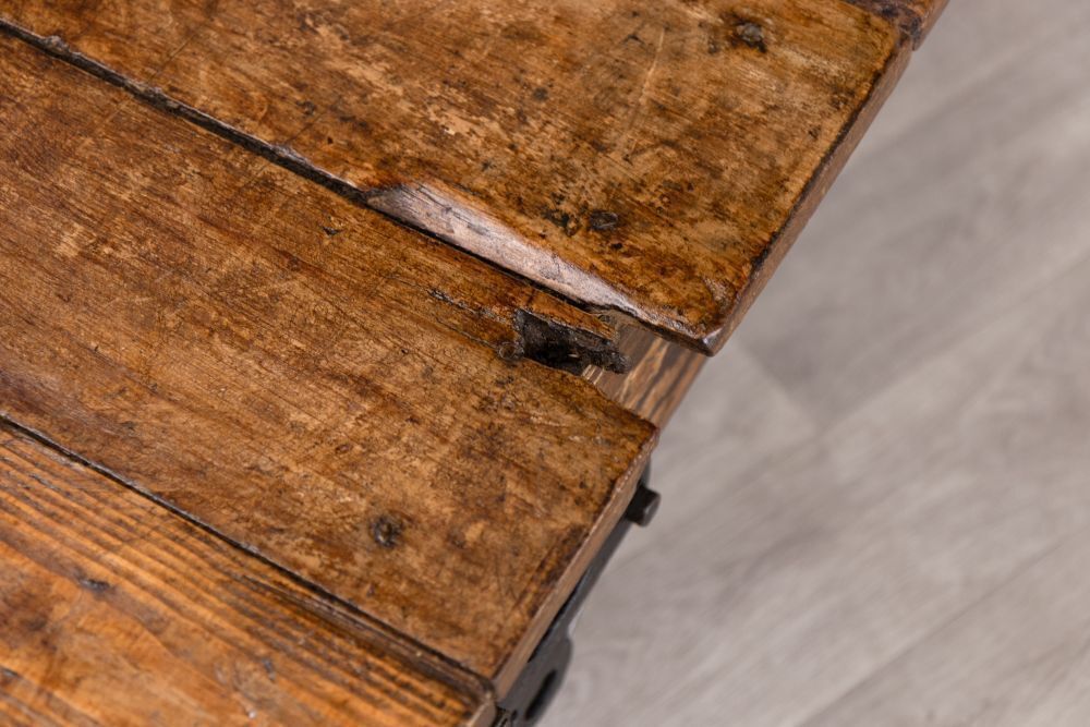 Furniture Industrial Style Trolley Cart Coffee Table photo