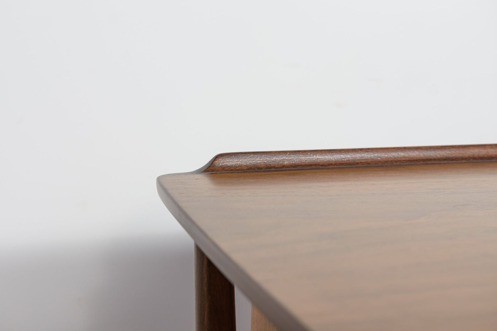 Furniture Mid Century Modern Danish Walnut Desk By Svend åge Madsen For H.P. Hansen, 1960s photo