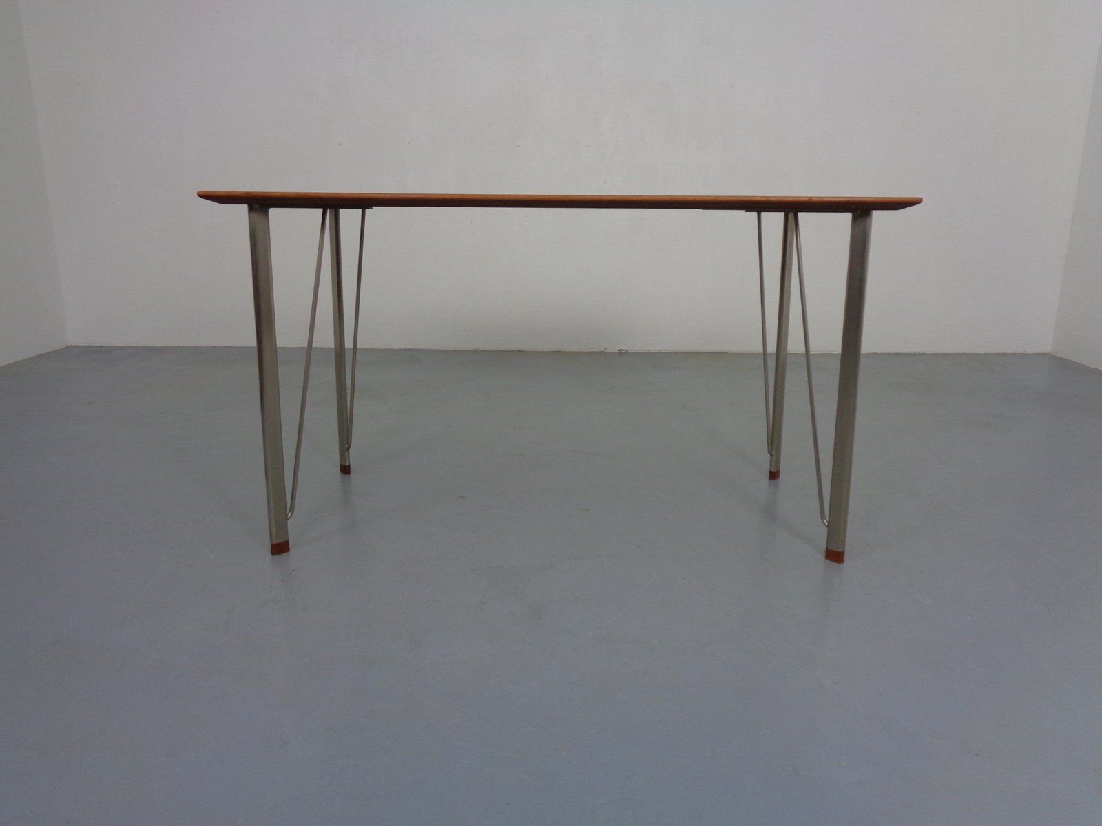 3605 Teak Desk By Arne Jacobsen For Fritz Hansen, 1950s photo buy