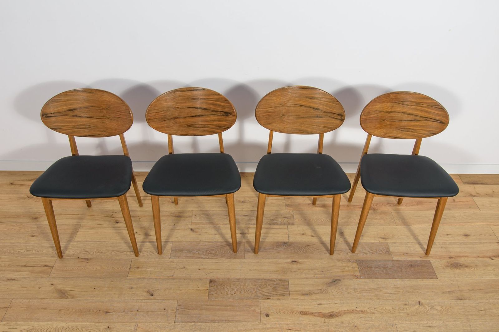 Art Deco Dining Chairs, United Kingdom, 1950s, Set Of 4 photo Furniture