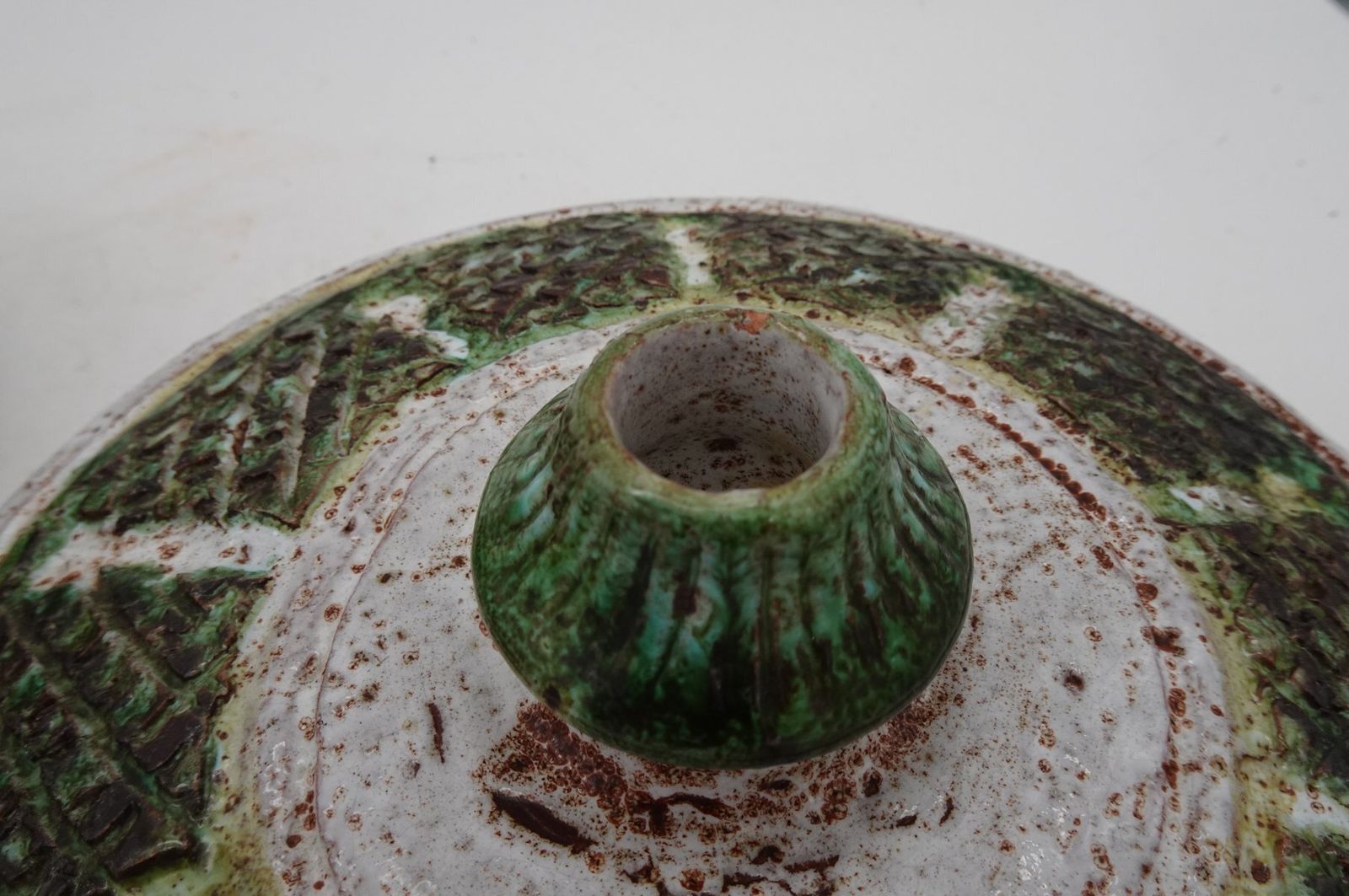 photo furniture Vintage Ceramic Box By Marcel Giraud Cardelle From Vallauris, 1960s