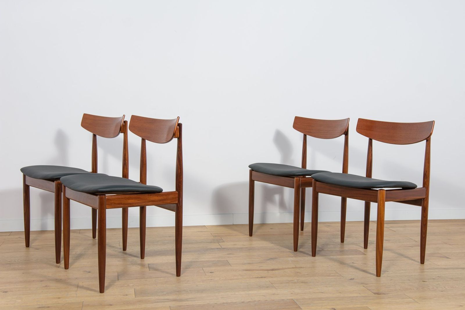 Mid Century Dining Chairs In Teak By Ib Kofod Larsen For G Plan, Great Britain, 1960s, Set Of 4 photo 1739.0